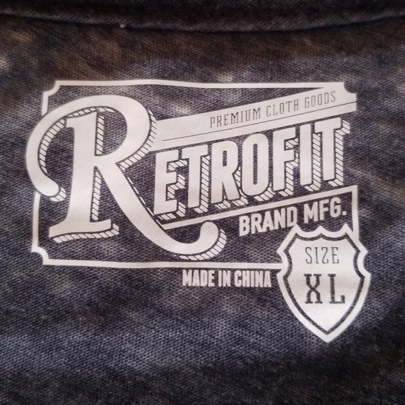 Retrofit Shirts | Retrofit Brand Mfg Pocket Tee | Poshmark